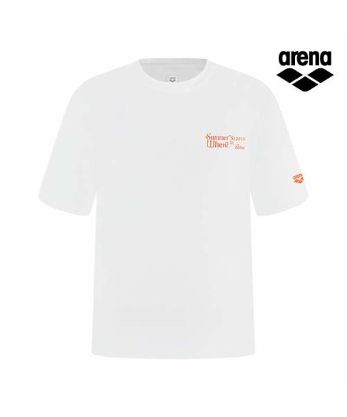Alena Graphic Day Men'S Short Sleeve Rash Guard A6Bm1Rr25Wht