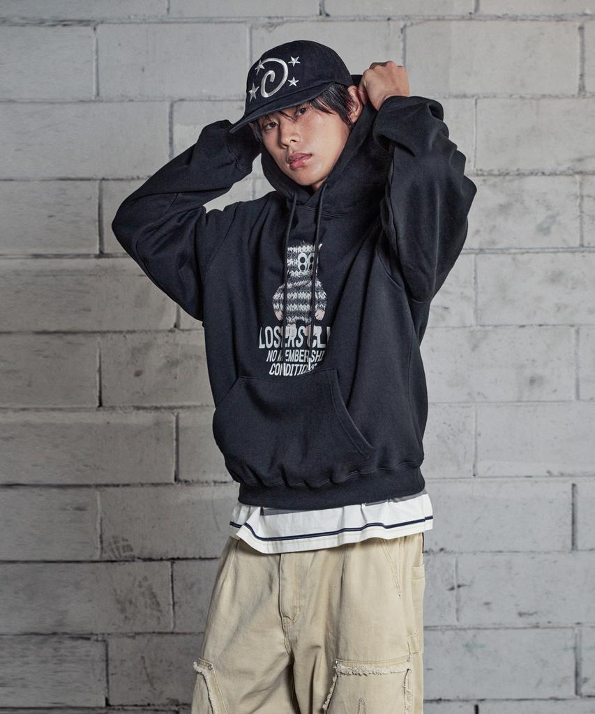 Yeti Graphic Hoodie Black