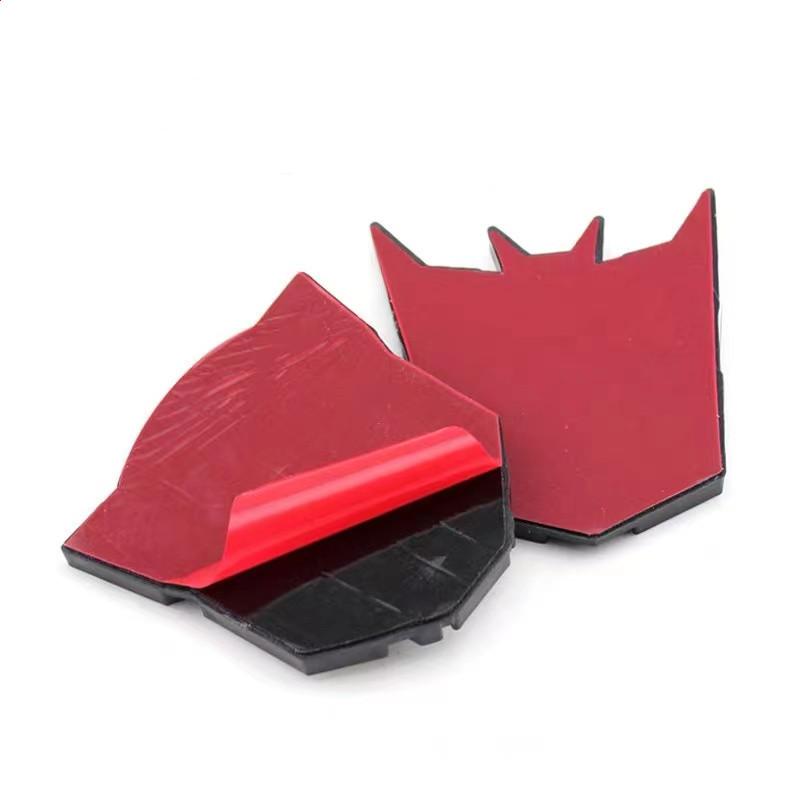 Transformers 3D Car Stickers Decepticon emblem Tail Badge Emblem Decal Cool Autobots Logo Car Styling Car Accessories