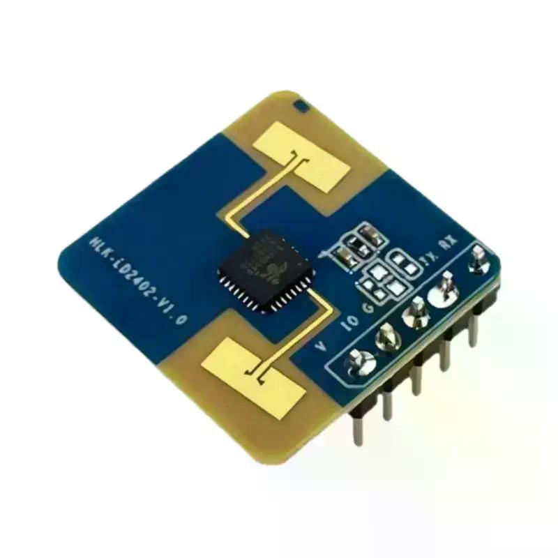 1/2Pcs GPIO And UART Interfaces 24G HLK-LD2402 Static Human Body Presence Detection AIoT Millimeter Wave Sensor Radar Module