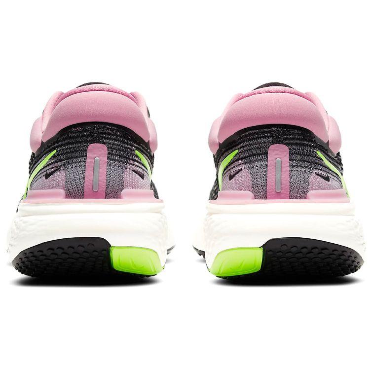 Nike  ZoomX Invincible Run Flyknit Black Elemental Pink Women Sneakers Cyber CT2229-002