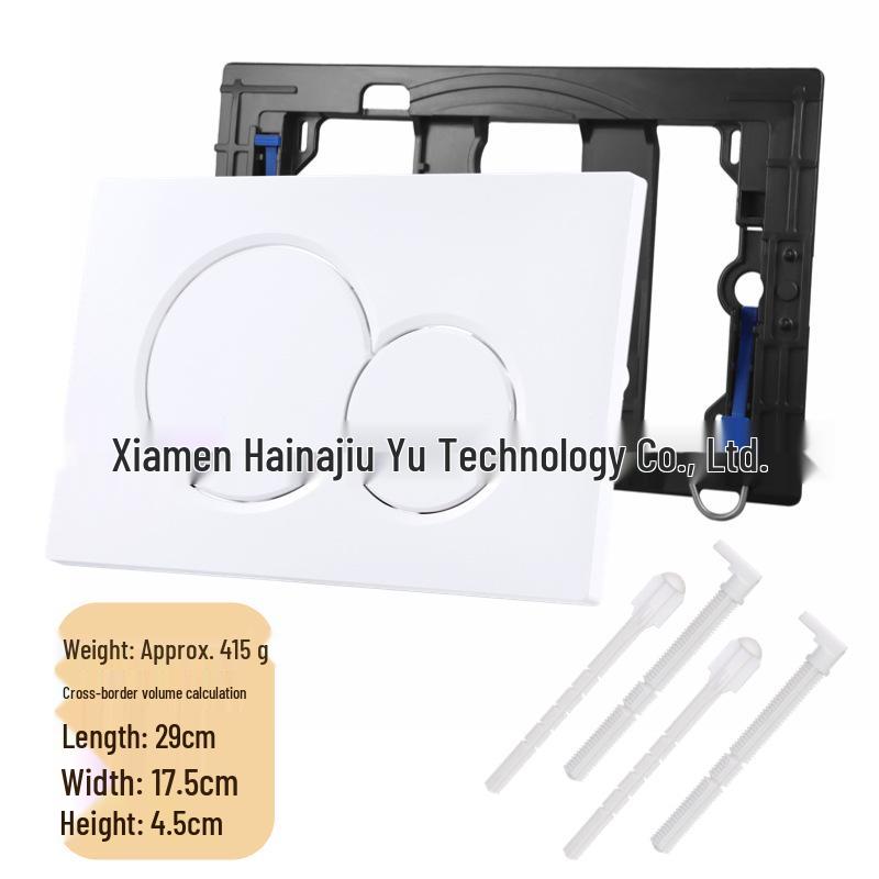 Sigma Concealed Dual-Flush Wall-Mounted Toilet Panel Accessories