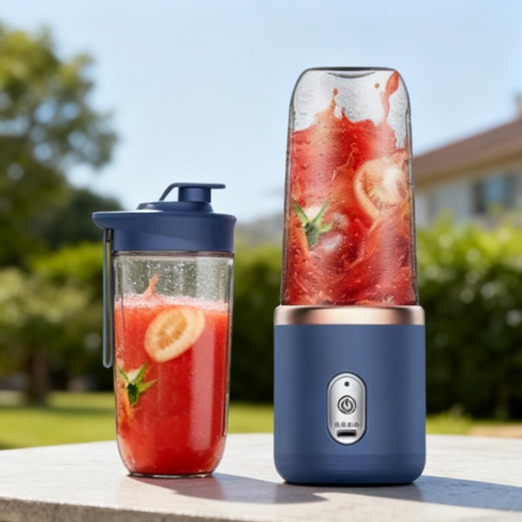 Portable Blender USB Rechargeable Electric Blender Cup for Smoothies and Shakes Travel Office Work Top Rated