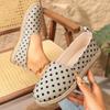 European & American Large-Size Rope-Woven Multi-Color Slip-On Loafers – Flat Lightweight Denim Casual Shoes for Women