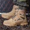 Fashion Work Men's Safety Shoes Indestructible Shoes Puncture-Proof Men Steel Toe Shoes Male Security Protective Shoe Outdoor Men Boots