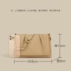 Leather high-end bag women's 2025 niche women's bag new versatile texture cloud bag single shoulder crossbody armpit bag
