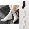 Cute Autumn Winter Women's Cotton Cartoon Anime Mid-tube Socks For Couples