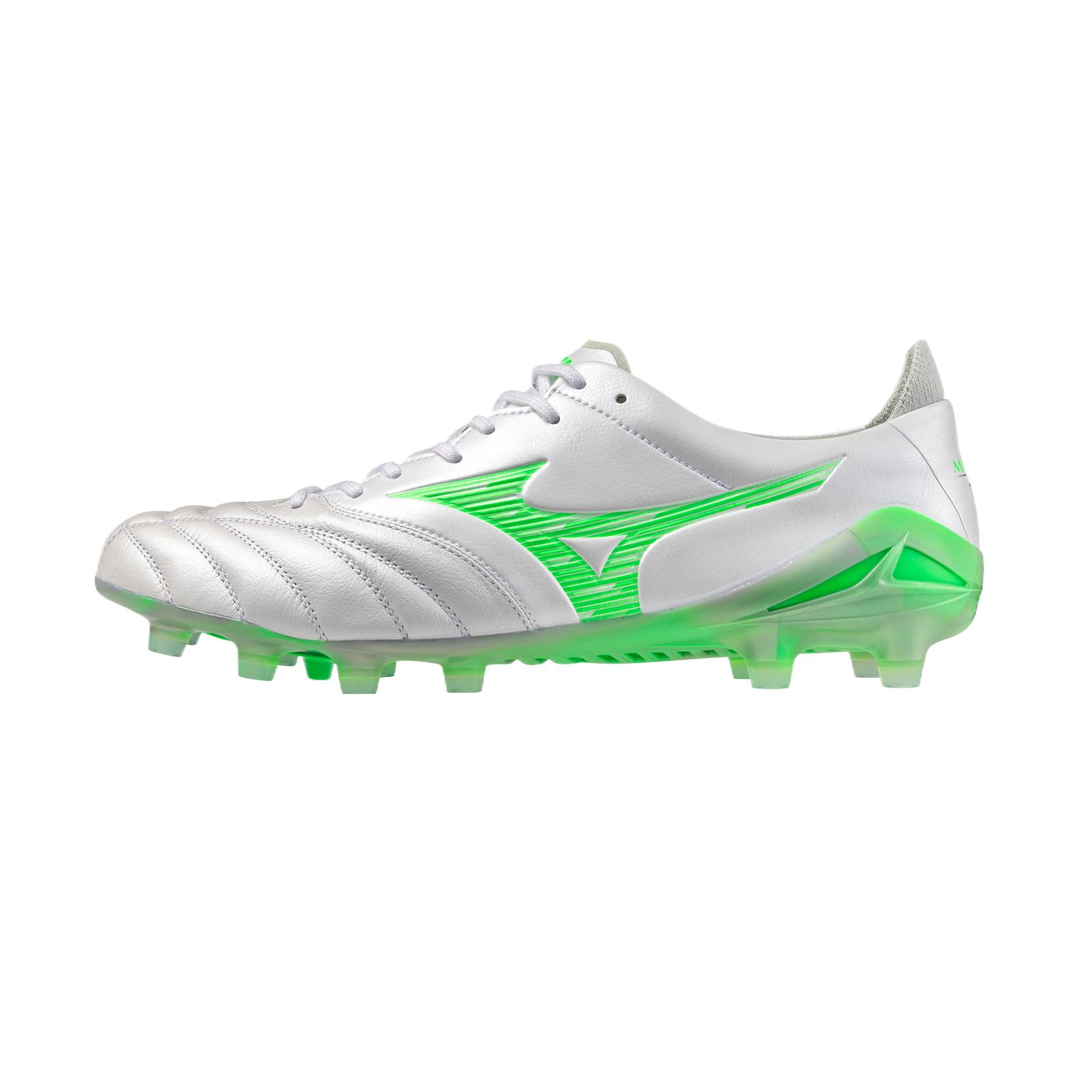 Mizuno Morelia Neo 4 Elite Fashion Comfortable Trendy Minimalist Soccer Shoes Men Soccer Shoes Silver P1GA253237 38.5