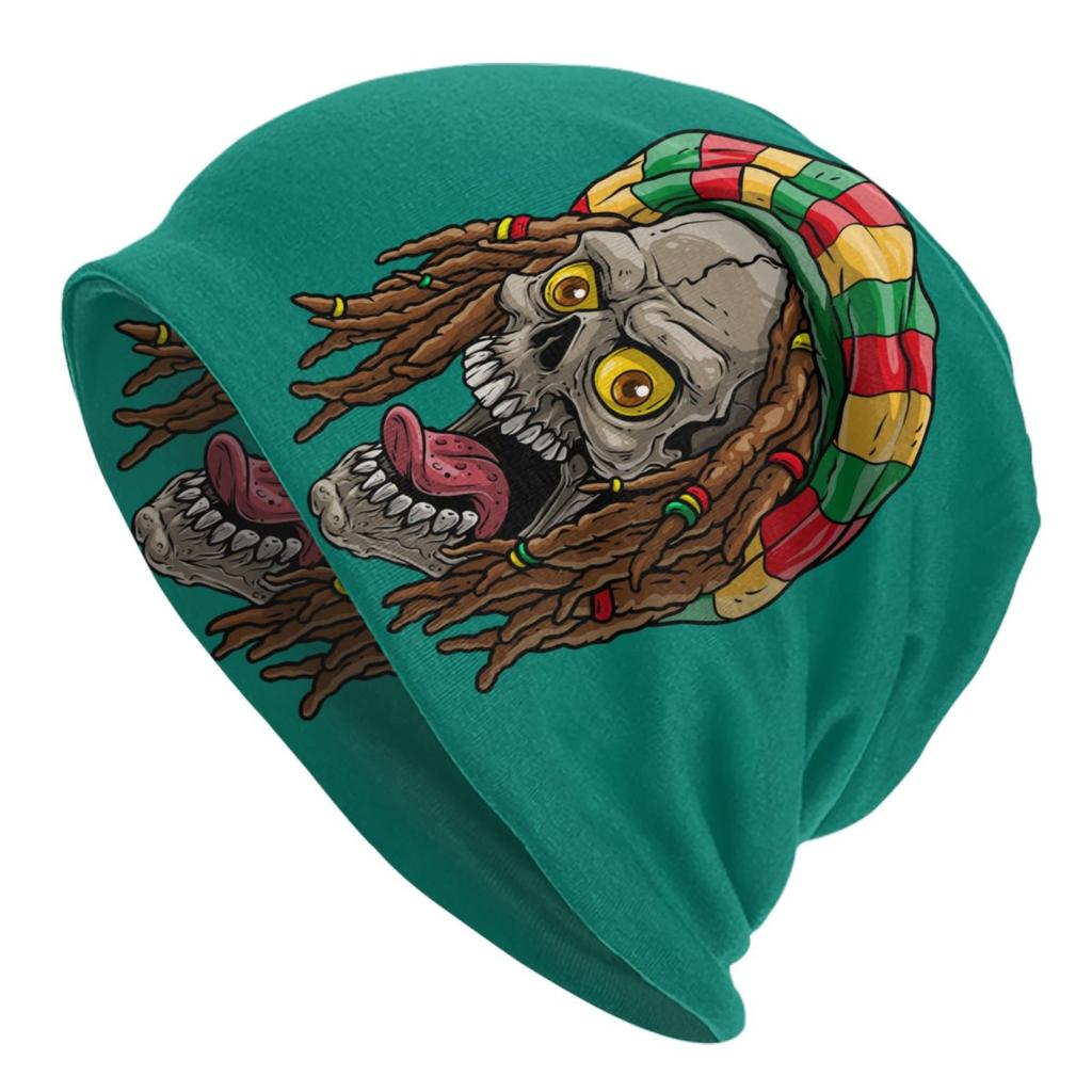 Rainbow Heartbeat Reggae Rasta Colors Beanie Cap Unisex Winter Bonnet  Knit Hats Outdoor Jamaica Jamaican Skullies Beanies Hats