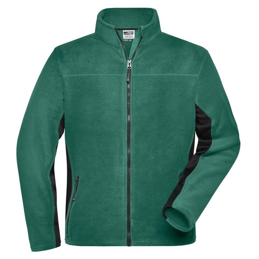 James and Nicholson Mens Strong Work Fleece Jacket