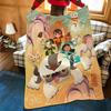 Animation A-Avatar The Last A-Airbender Throw Flannel Cozy Print Blanket, Portable, Durable Machine Washable Cute Cool