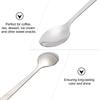 Enamel Coffee Spoon Stainless Steel Flower Shape Stirring Spoon Mirror Finish Ergonomic Handle Dessert Scoop Kitchen
