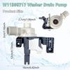 Washing Machine Drain Pump Assembly for Effective Operation Household Washer Drainage Pump Home Appliance Parts