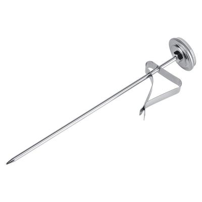 Milk Thermometer, -10 To 110°C Stainless Steel Milk Thermometer Instant Read Thermometer for Coffee and Milk Frothing