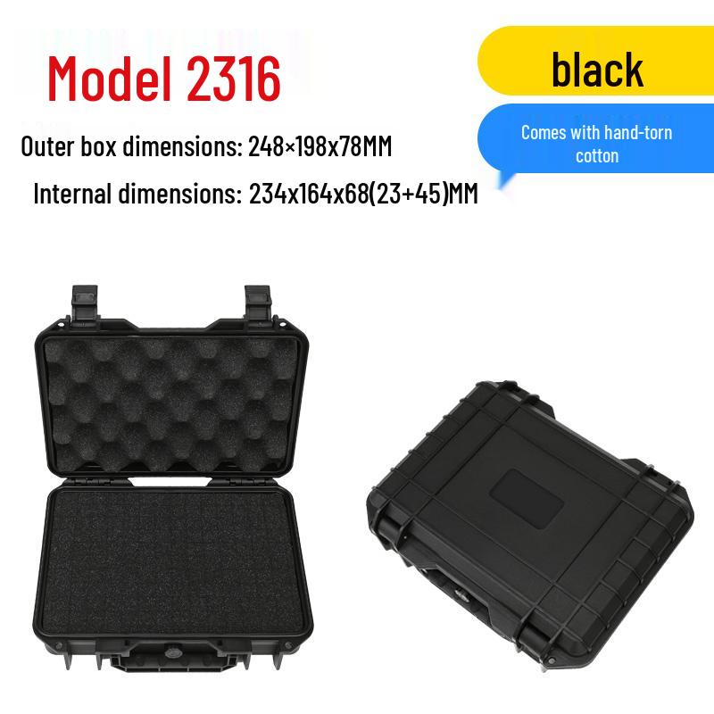 Waterproof Thickened Handheld Tool and Instrument Protection Box, Small Plastic Packaging Box