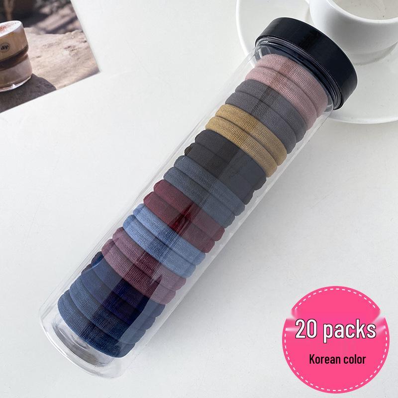 

Набор из 20 прочных резинок для волос и повязок на голову для девочек - Стильные и долговечные эластичные аксессуары