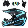 Full Face Motorcycle Helmet Off-Road Dirt Bike ATV Trail Riding Adult Unisex ABS Safety Gear S M L XL
