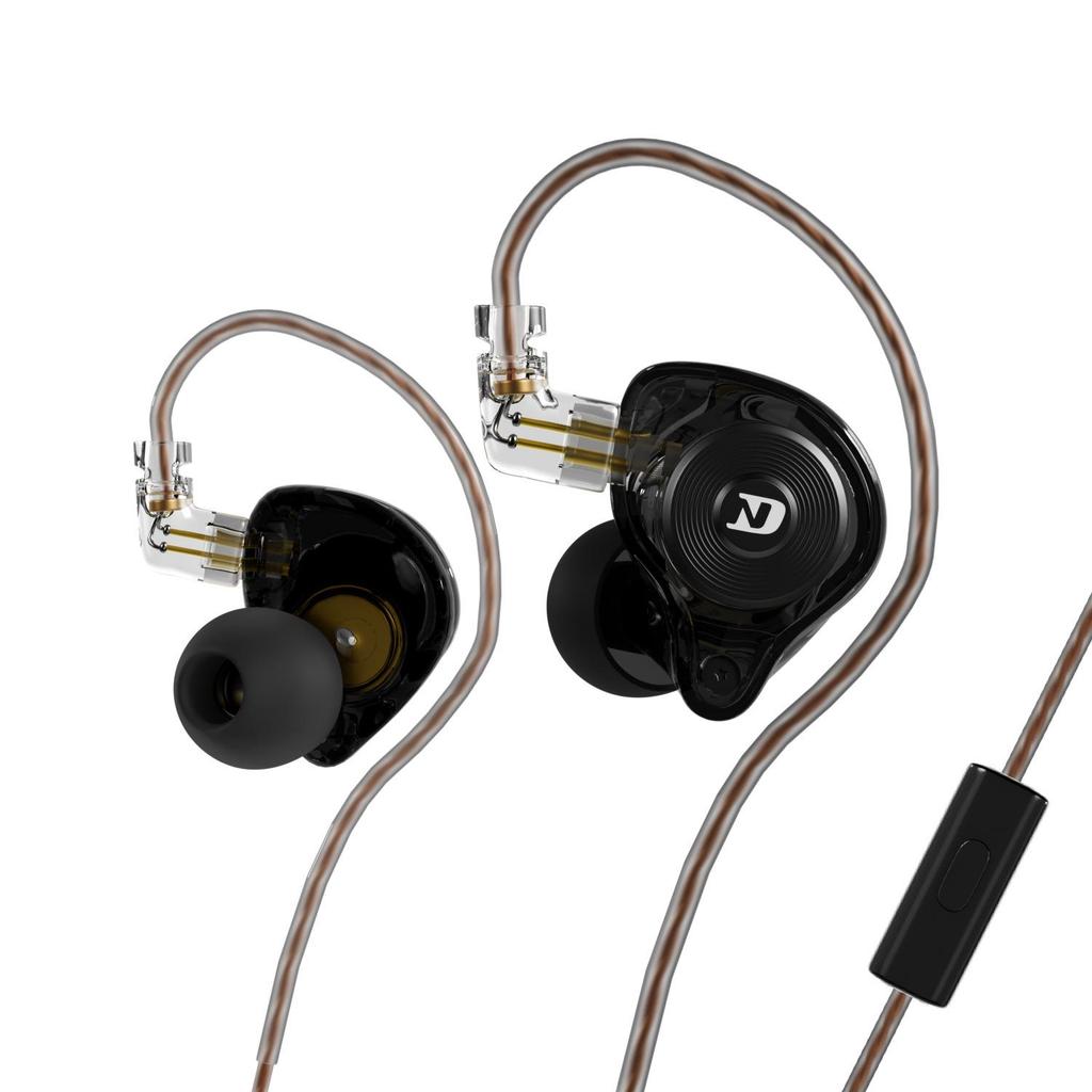 ND Leo 10mm Dynamic Driver In-Ear Gaming Earphones with FPS Sound Positioning & Lightweight Design