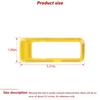 Head Light Switch Cover Trim Interior Yellow Accessories for Ford Bronco +