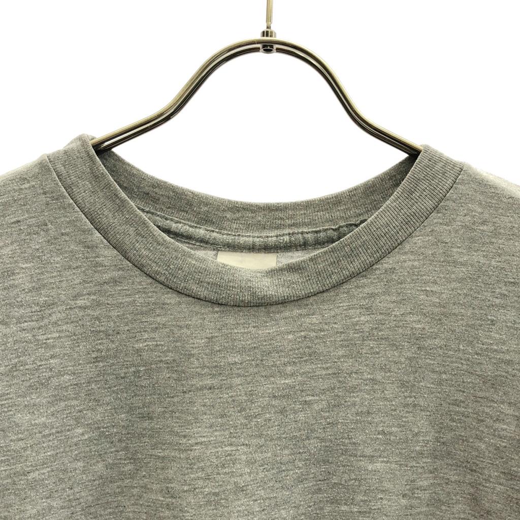 US ARMY 90s 00s Old Print Pattern Short Sleeve T-shirt Gray Back Print Men's Used