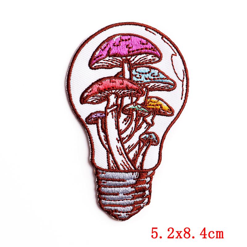 Cartoon Letters Applique Iron On Patches On Clothes Phrase/Text Embroidered Patches For Clothing Stickers Sewing Fusible Badges