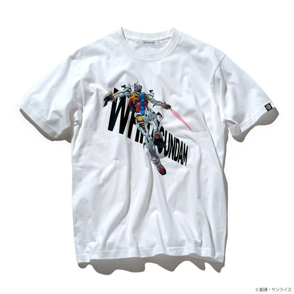 StrictG Mobile Suit Gundam Gquuuuuux TShirt White Gundam White Japan New M