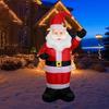 Christmas Inflatables Santa Decor Decorations for Backyard Holiday