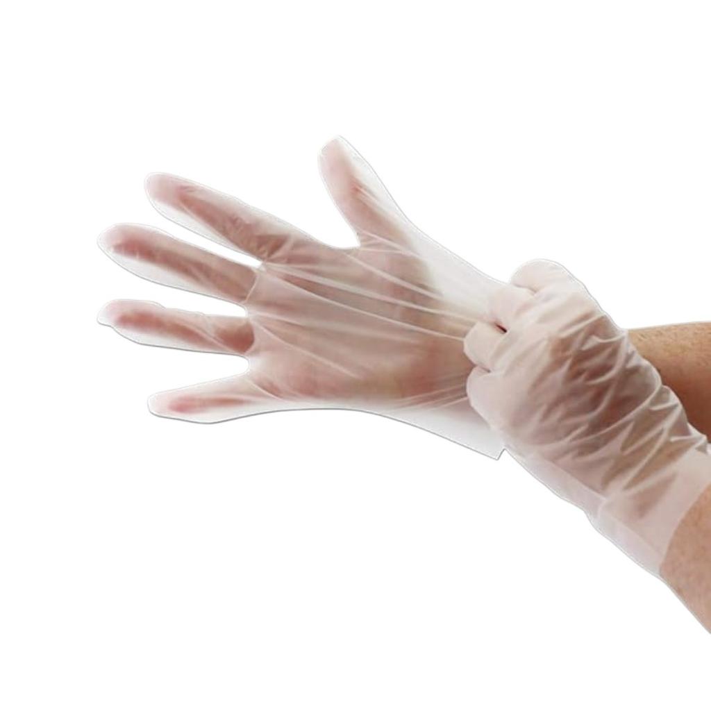 100 PCS Disposable Gloves TPE Gloves Food Service
