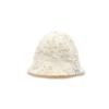 Poesiedame CORSAGE BUCKET HAT IN CREAM