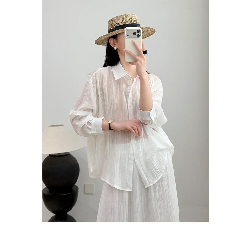 DIMANAF 2026 Summer New Plus Size Women Blouse Shirt Vintage Loose Cotton Linen Casual Lady Tops Button Solid
