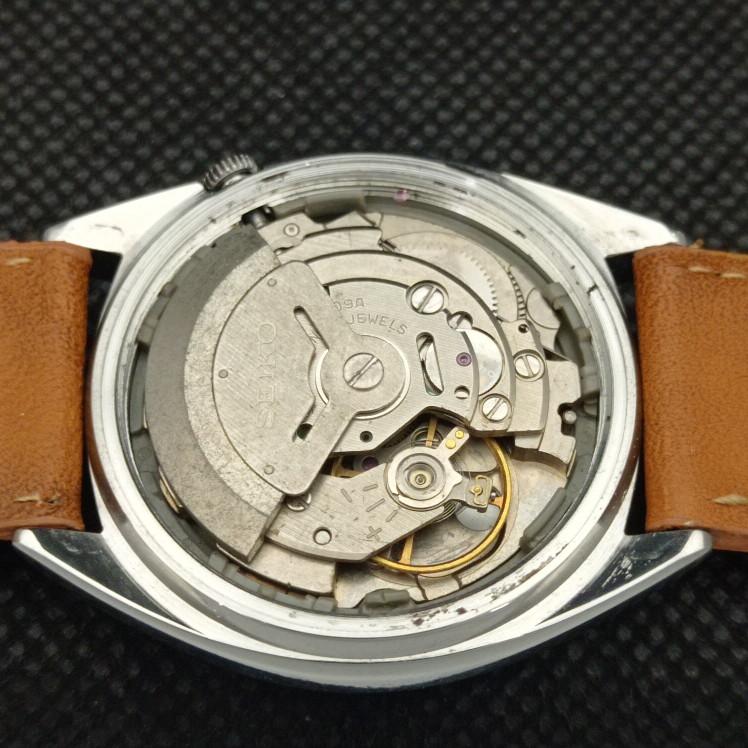 POUŽITÉ VINTAGE SEIKO 5 AUTOMATIC 6309A JAPONSKÉ PÁNSKE HODINKY S ORIGINÁLNYM CIFERNÍKOM a413523-2