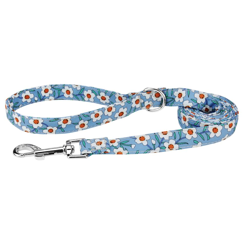 Dog Leashes Idyllic Flower Pet Leashes Puppy Medium Dog Leash Lead Rope for Cat Small Pet Harness