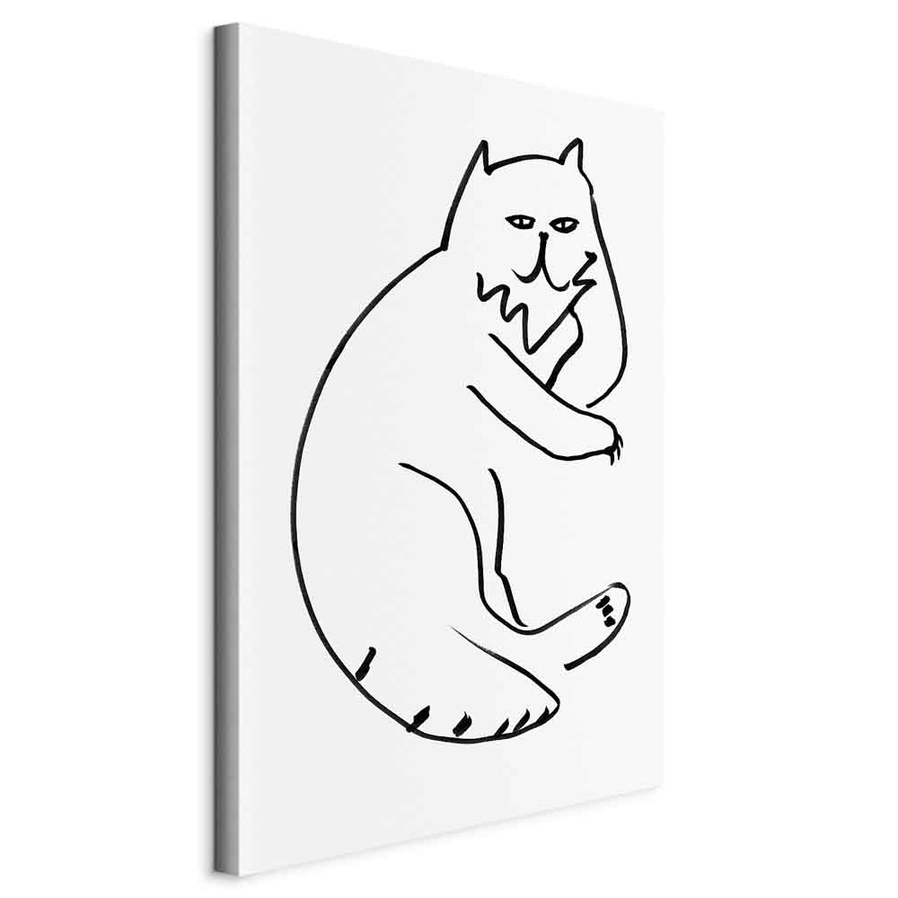 Image - Cat Relaxation (1-Part) Vertical