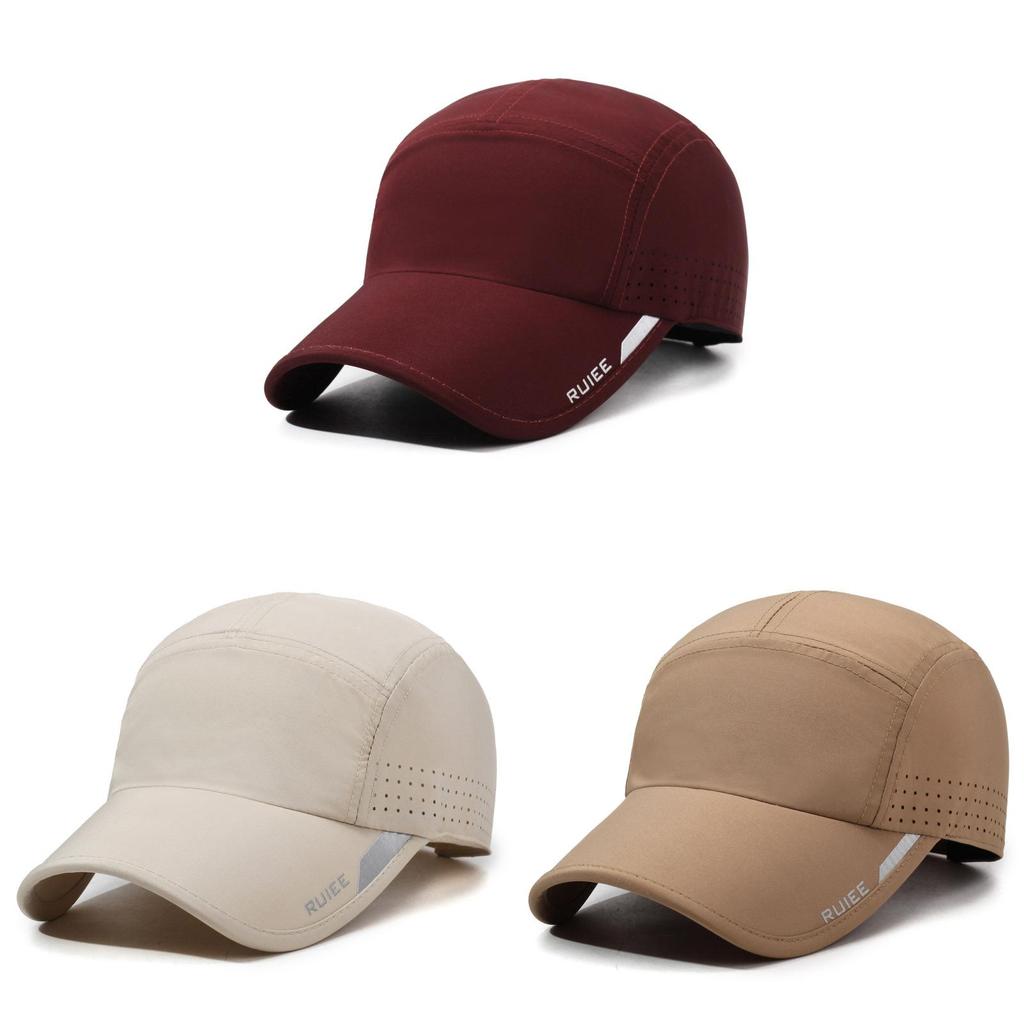 Polyester Sports Cap With Breathable Sun Protection For Summer Outdoor Activities