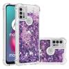 Liquid Phone Case For Motorola Moto G30 G20 G10 G Pure Stylus Play E7 Power 2021 Cover Painted Glitter Quicksand Capa