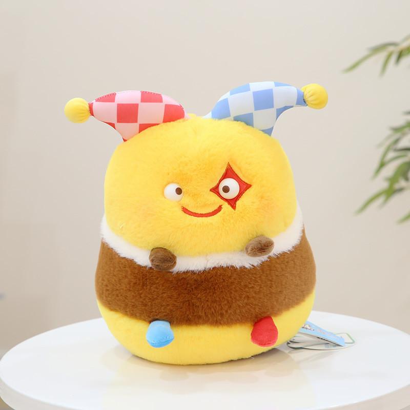 Adorable Bee Plush Toy Creative Pull String Stuffed Animal Soft Pp Cotton