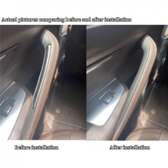 2 st Svarta Innerdörrshandtag Draghandtagsskydd För 2018- BMW G30 G31 520 530 540 550