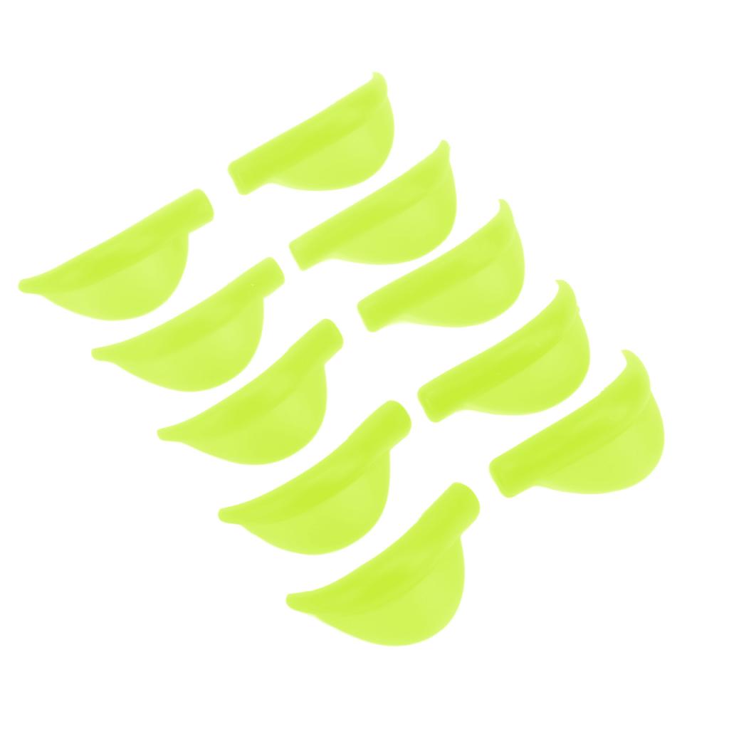 5 Pairs Silicone Eyelash Perming Curler 5 Sizes Reusable Soft Lash Lift   Rods for Buty Salons