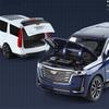 1/24 Escalade SUV Alloy Car Model Diecast Metal Off-road Vehicles Car Model Sound Light Simulation Collection Childrens Toy Gift