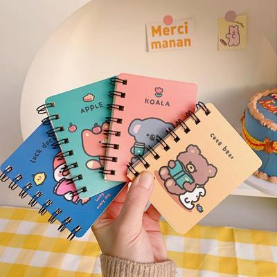 Small Coil NoteBook Weekly Planner Cute Super Mini Portable Pocket Notepad Cartoon Notebooks