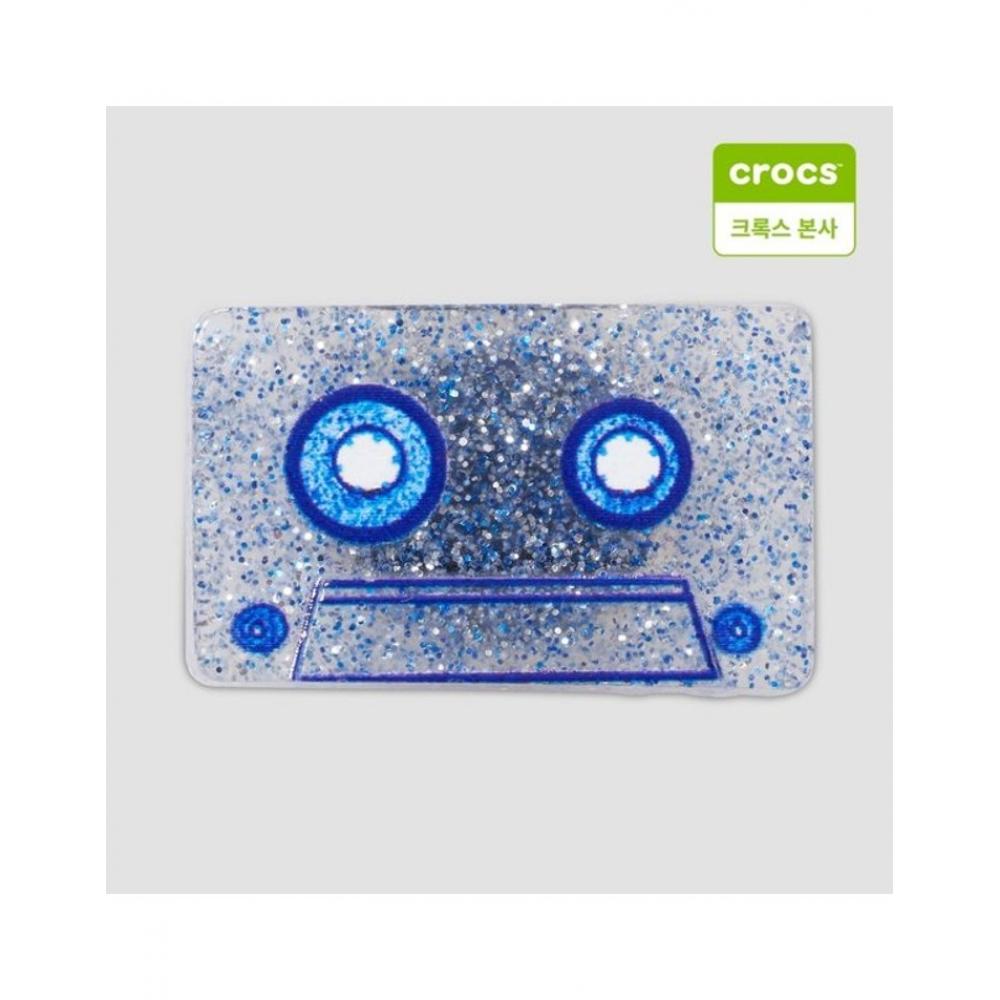 

Crocs Retro Cassette Tape Zibbitz Charm 10011135 onefree