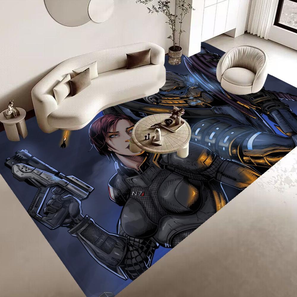 N7 Mass Effect Printed Large Wall Tapestry Art Science Fiction Room Home Decor Decor Blanket