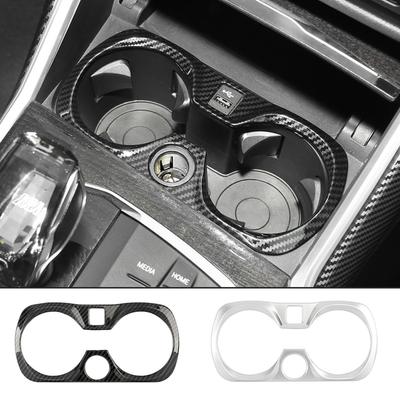 Naklejka na panel uchwytu na kubek na dźwignię zmiany biegów samochodu z włókna węglowego do BMW serii 3 G20 G28 325li 2020-2024