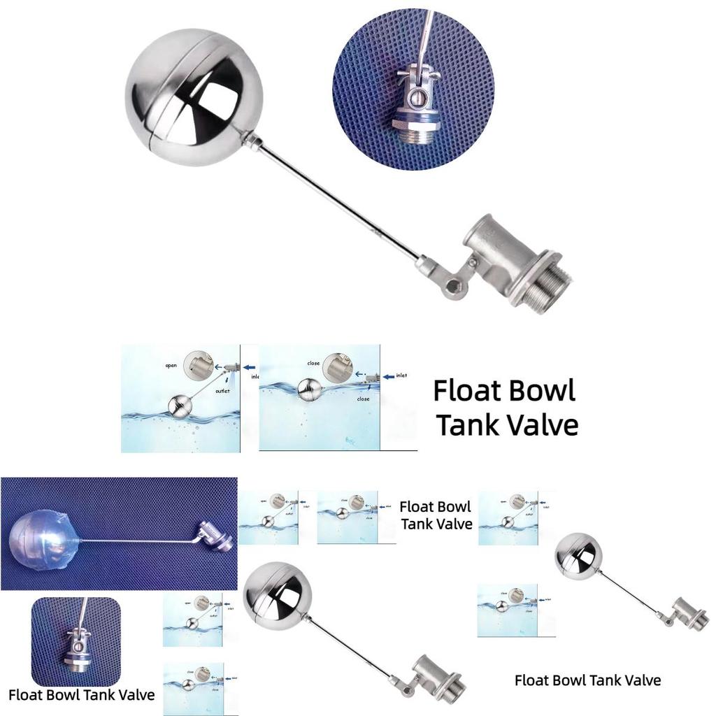 Stainless Steel Float Valve For Water Tanks And Water Towers Hydraulic Drive Suitable For Water Gas And Oil