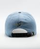 Wieoldeuwoldeu Circle Logo Wappen Denim Color Block Ball Cap Light Blue