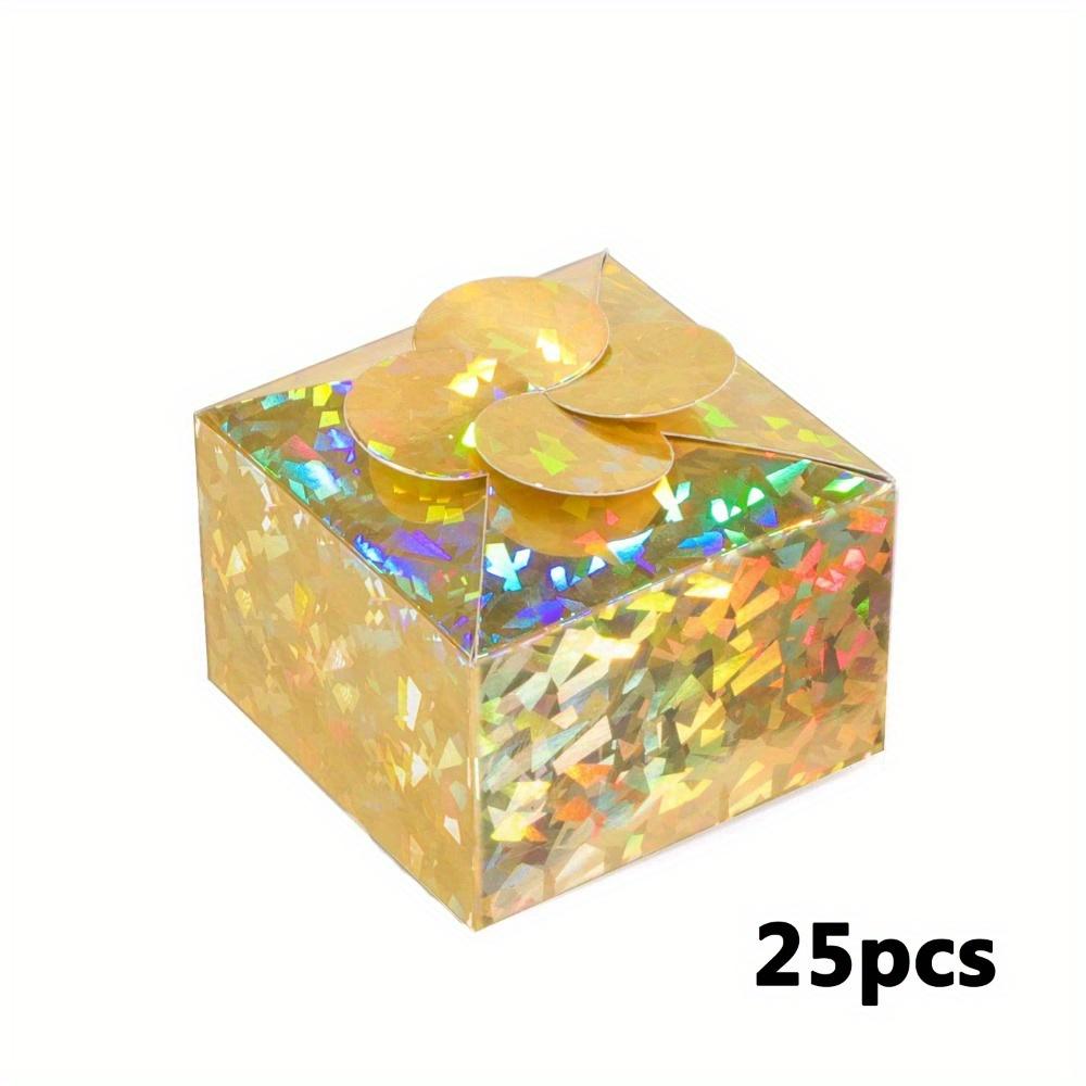 25 Stück Kleine Bunte Faltbare Geschenkboxen Partygeschenkschachteln Papier Seifenschachteln Geschenkverpackungsschachteln Schmuckschachteln Handgemachte Schmuckseife Hochzeitsfeier Geschenke