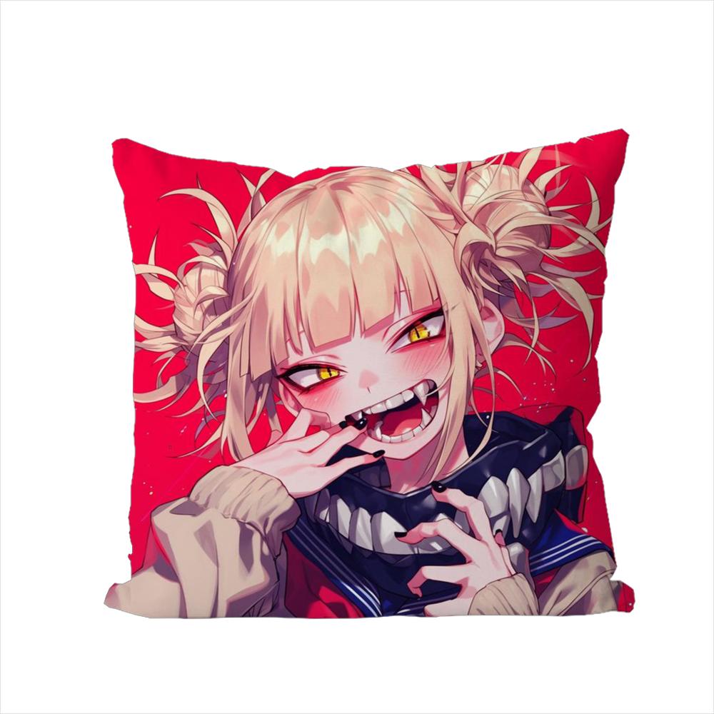 

My Hero Academia Pillow Case For Car Sofa Decorative Home Doublesided Print Plush Square Throw Pillow Cushion Cover 30x30cm
