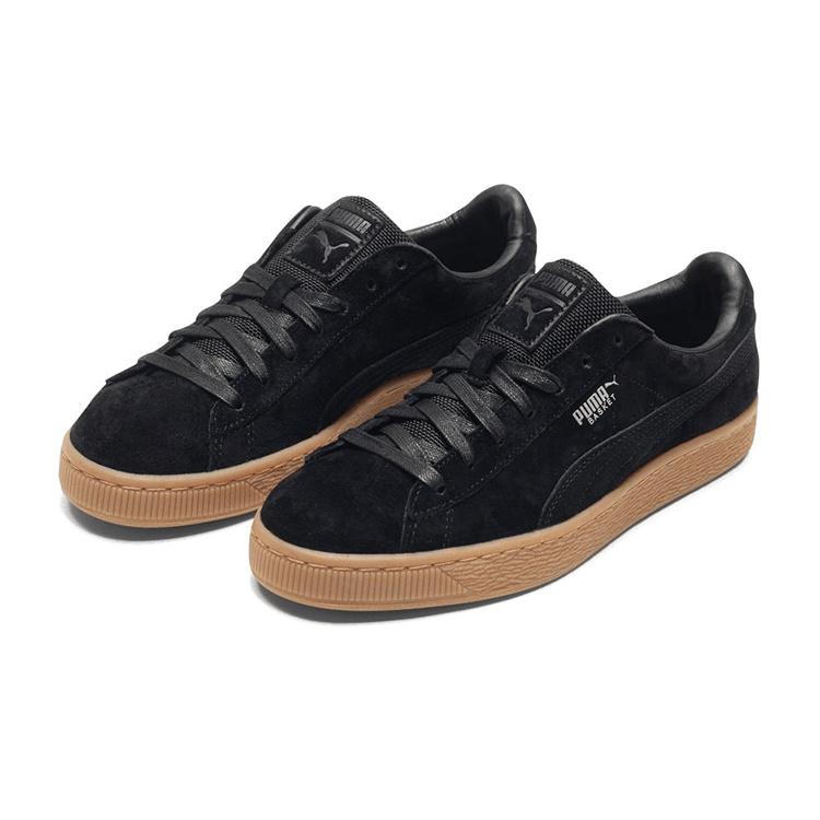 PUMA Basket Classic Weatherproof 'Black Brown' Men's 363829-04