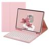Compatible iPad 11 Pro 2025 Bluetooth Keyboard Case with Round Cap and Leather Cover for iPad 10.2