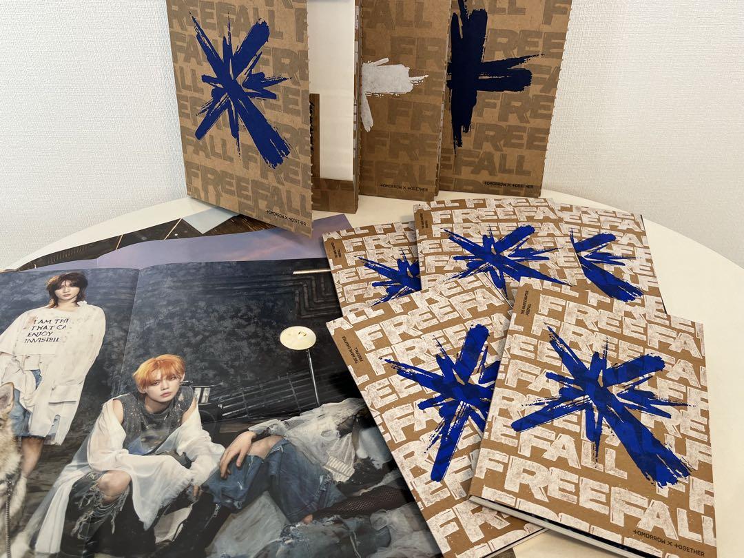 

[USED] TXT Tuva FREEFALL 8 album set